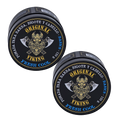 ORIGINAL VIKING Pomada Fresh Cool 2 Pack – Pomada para Cabello Hombre Fijación Media con Aroma Fresco a Menta | Modelado Preciso Larga Duración | Para Cabello y Barba | Vegano, Sin Parabenos, Base Agua | 2 x 120g (240g)