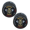 ORIGINAL VIKING Pomada Frutos Rojos 2 Pack – Pomada para Cabello Hombre Fijación Media con Aroma a Frutos Rojos | Modelado Preciso y Duradero | Para Cabello y Barba | Vegano, Sin Parabenos, Base Agua | 2 x 120g (240g)