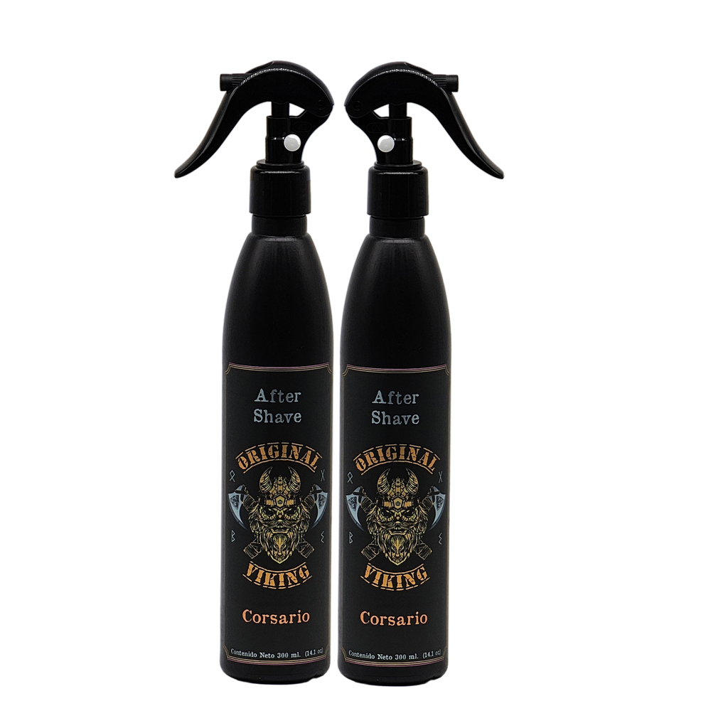 Loción After Shave Corsario 2 Pack - Sensación de Limpieza y Frescura Perfectas 600 ml (2*300ml)