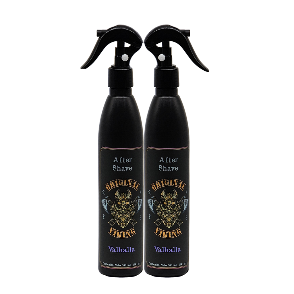 Loción After Shave Valhalla 2 Pack - Cuidado y Sensualidad para después de afeitarte 600 ml (2*300ml)