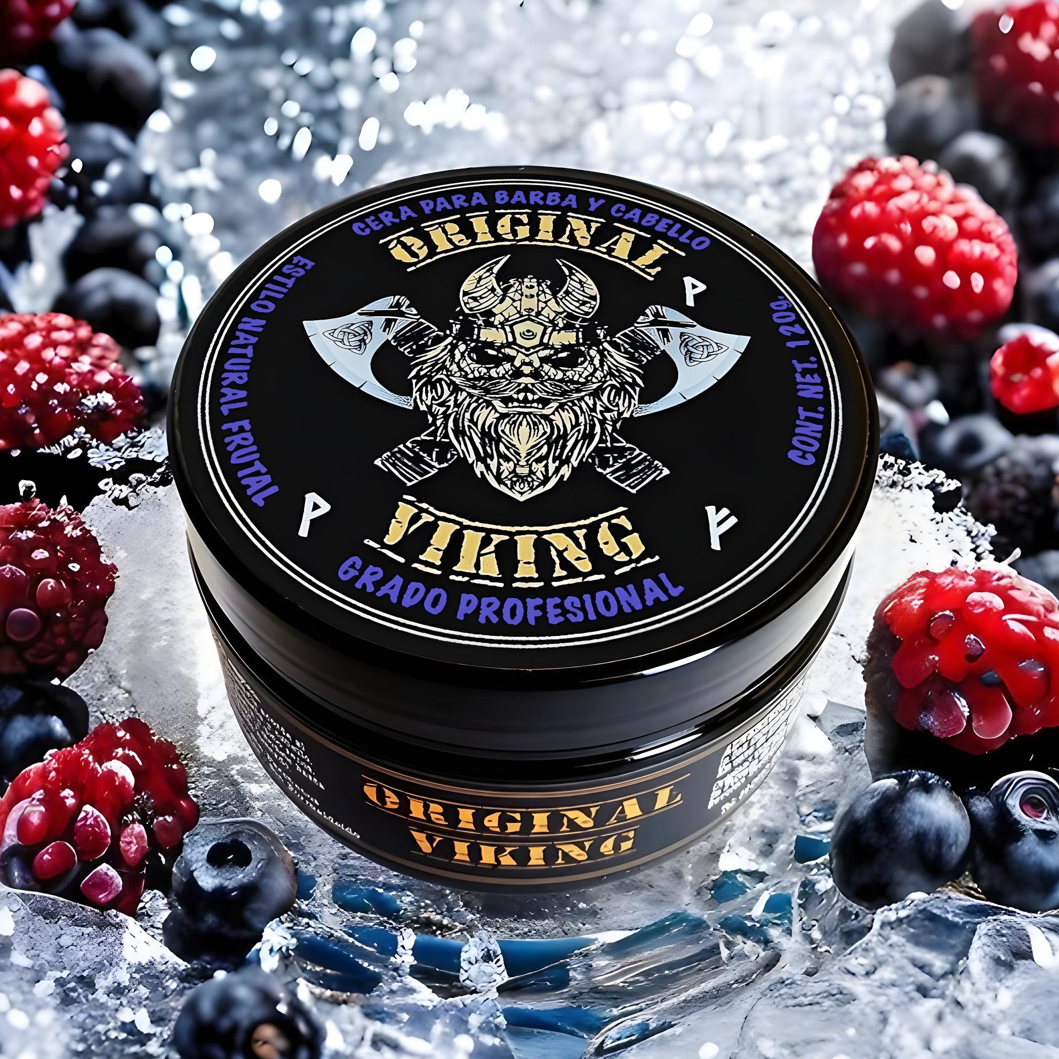 Cera FRUTAL SHOCK -- Cera de FIJACIÓN ALTA con Aroma Seductor de Frutos Rojos.