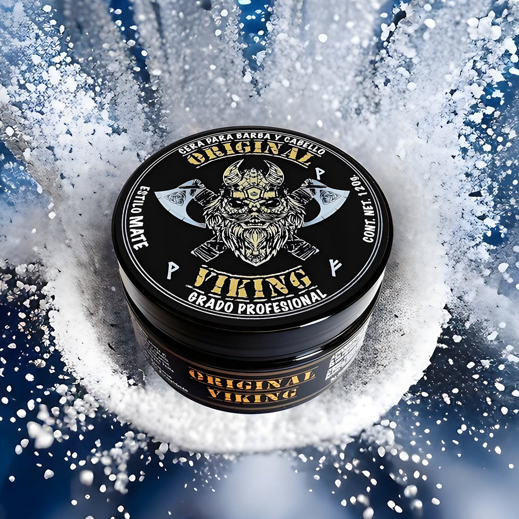 Cera MATE BLANCA -- Cera con FIJACIÓN FUERTE, Aroma Sensual y Elegante . Producto Premium