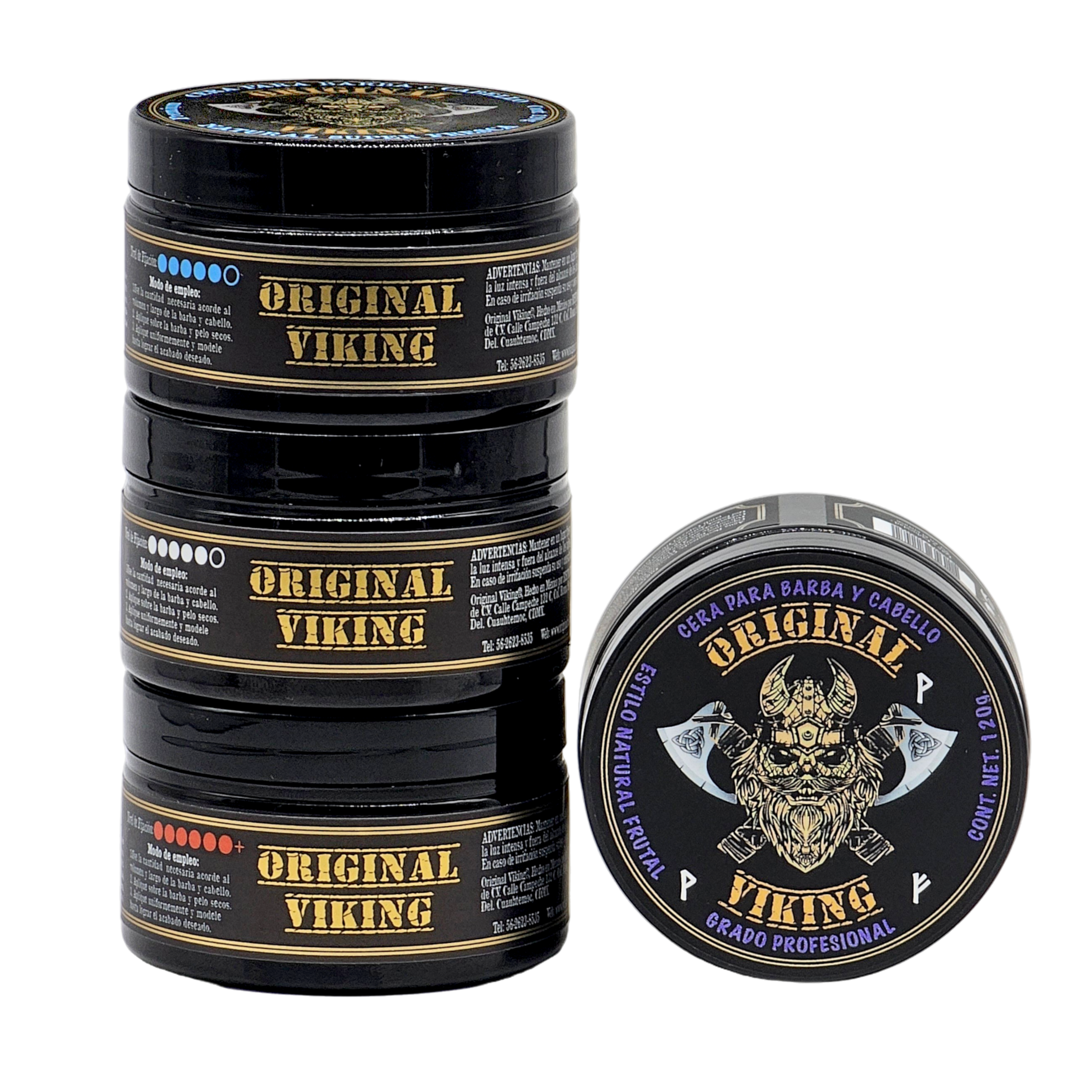 Cera FRUTAL SHOCK -- Cera de FIJACIÓN ALTA con Aroma Seductor de Frutos Rojos.