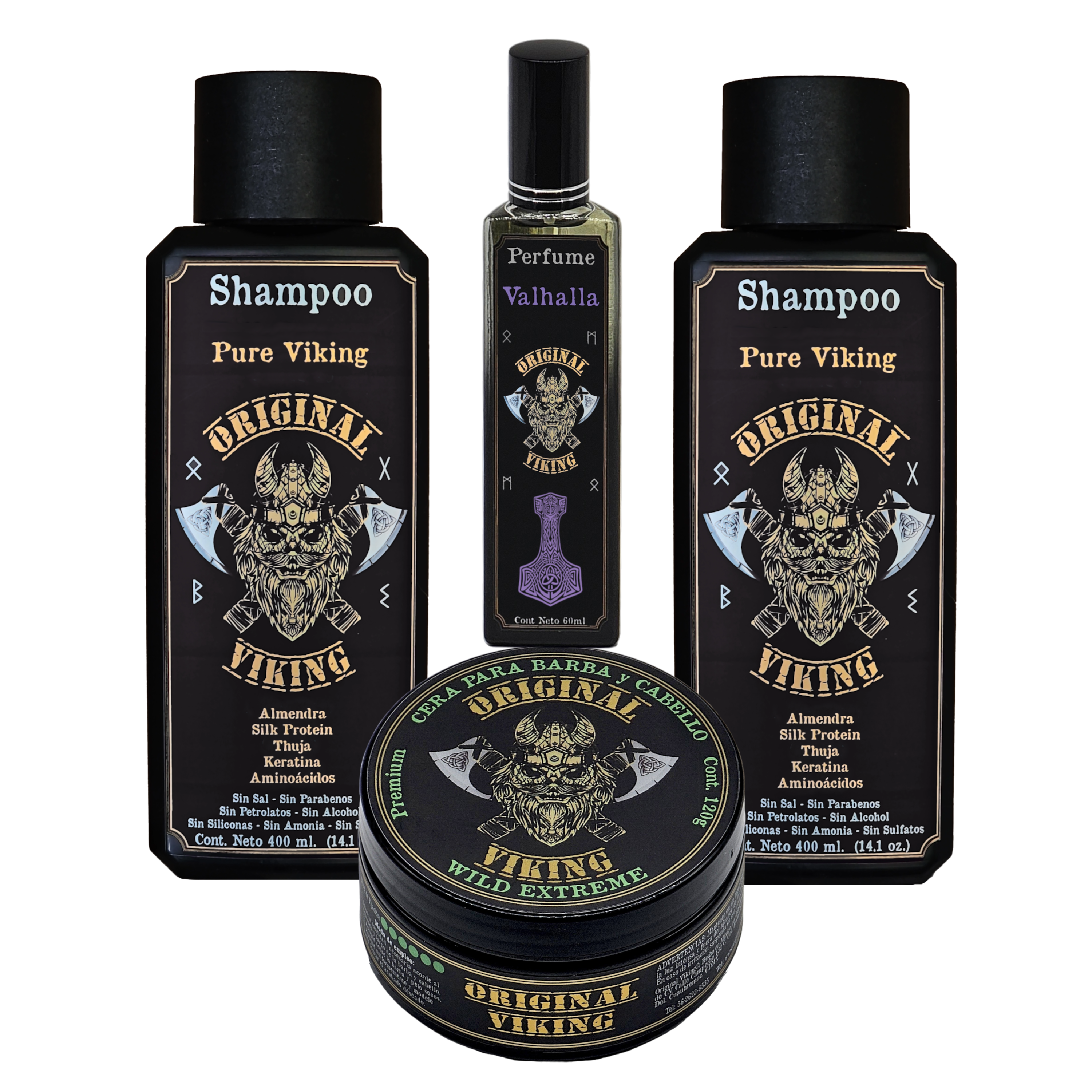 Kit Fierce - Fijación extrema Totalmente Natural que Conquista