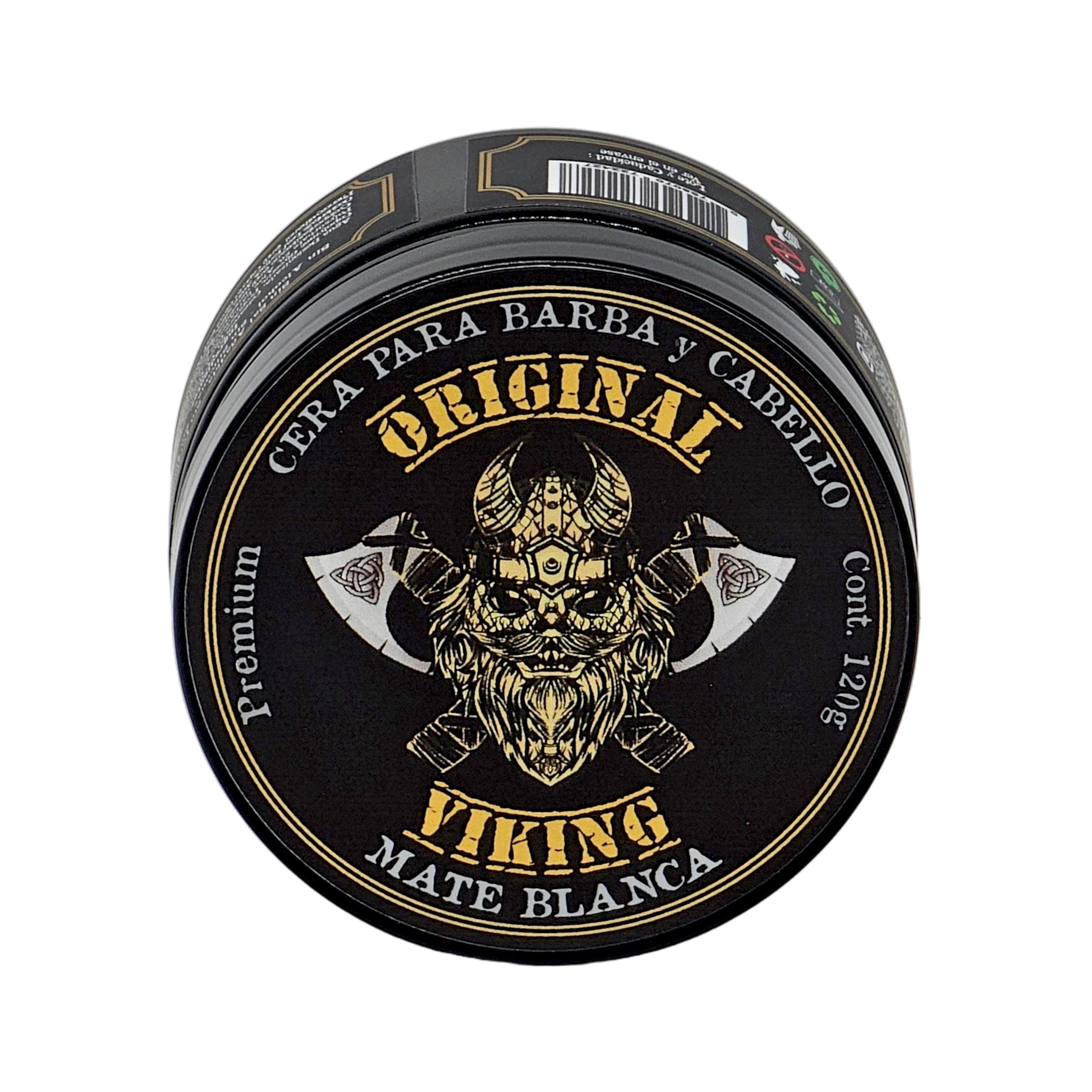 Cera MATE BLANCA -- Cera con FIJACIÓN FUERTE, Aroma Sensual y Elegante . Producto Premium