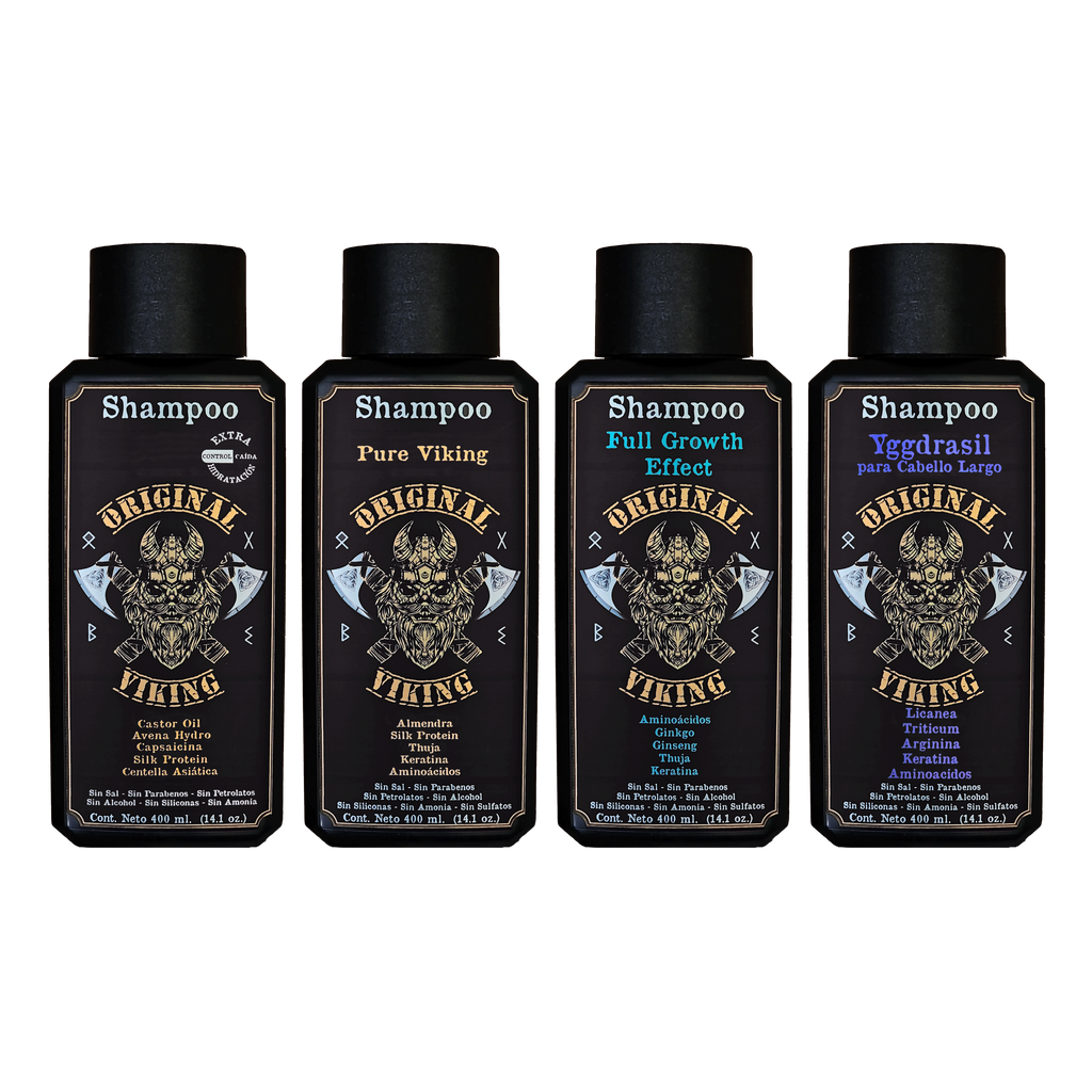 Shampoo Yggdrasil Shampoo Premium para una cabellera impresionante