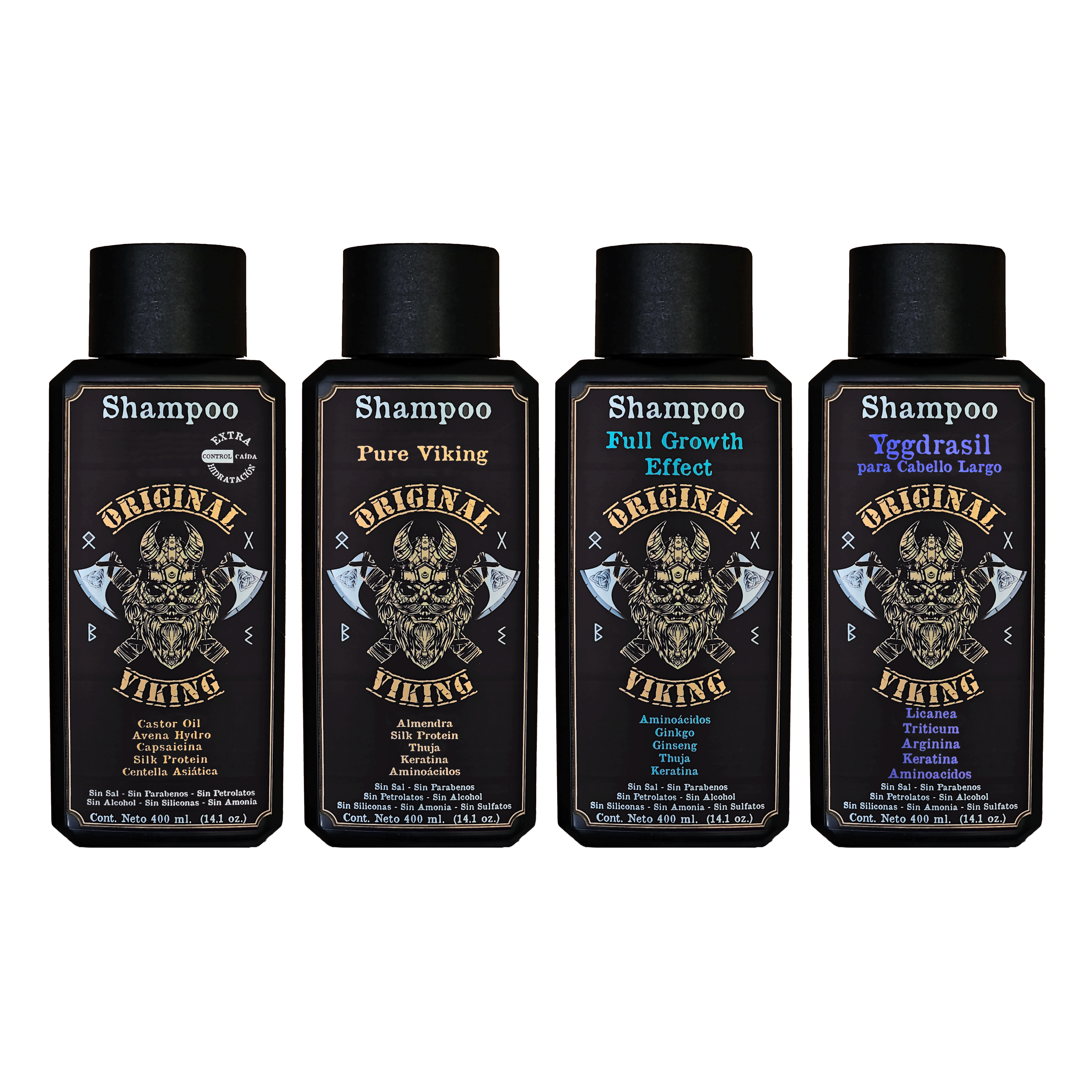 Shampoo Yggdrasil Shampoo Premium para una cabellera impresionante