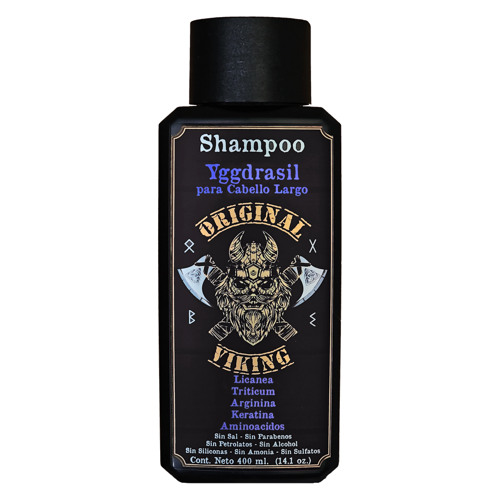 Shampoo Yggdrasil Shampoo Premium para una cabellera impresionante