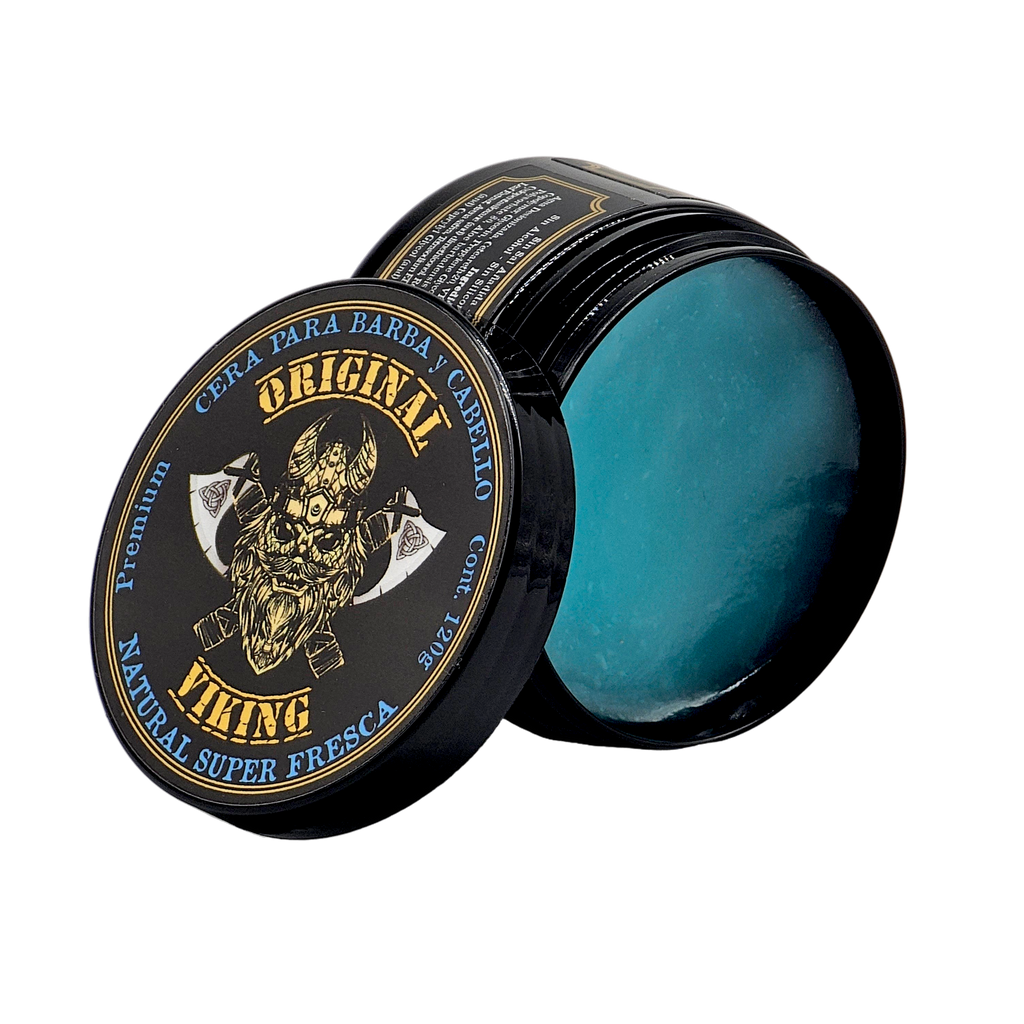 Cera Super Fresca -- Cera REFRESCANTE de FIJACIÓN FUERTE  con Aroma Casual y Refrescante.