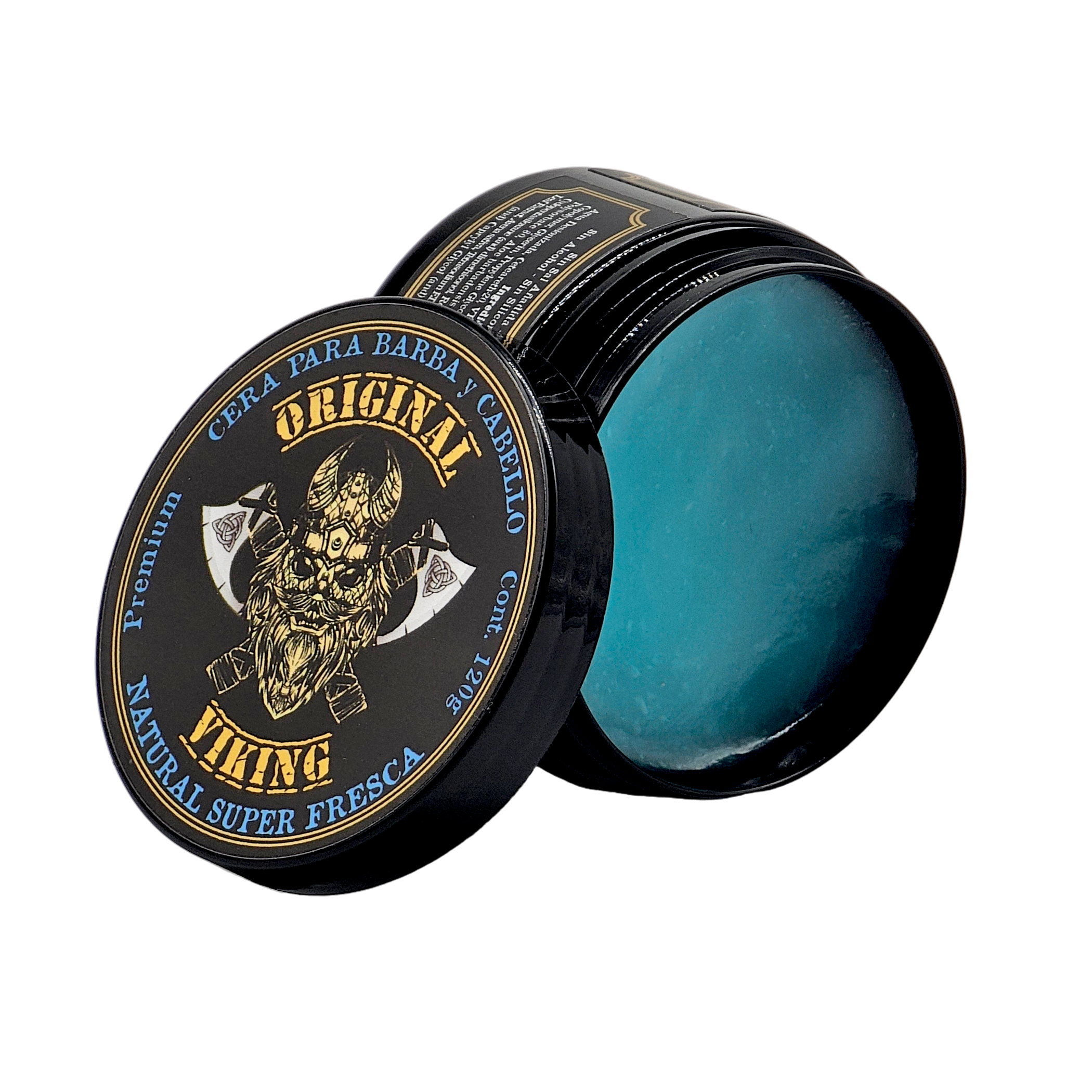 Cera Super Fresca -- Cera REFRESCANTE de FIJACIÓN FUERTE  con Aroma Casual y Refrescante.