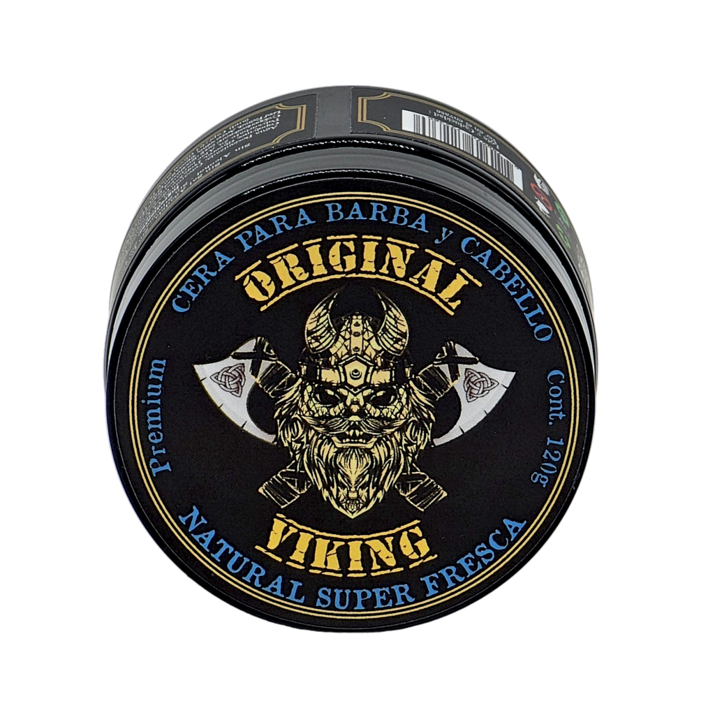 Cera Super Fresca -- Cera REFRESCANTE de FIJACIÓN FUERTE  con Aroma Casual y Refrescante.