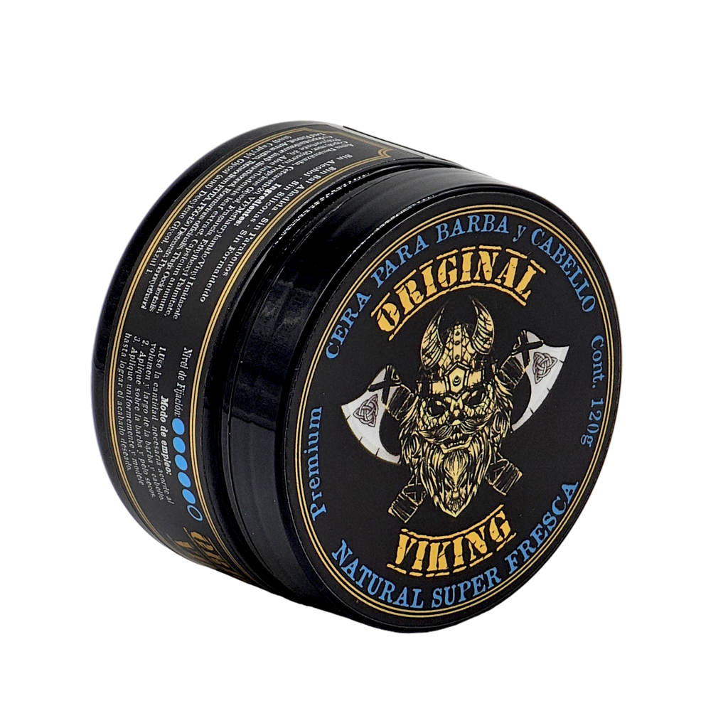 Cera Super Fresca -- Cera REFRESCANTE de FIJACIÓN FUERTE  con Aroma Casual y Refrescante.