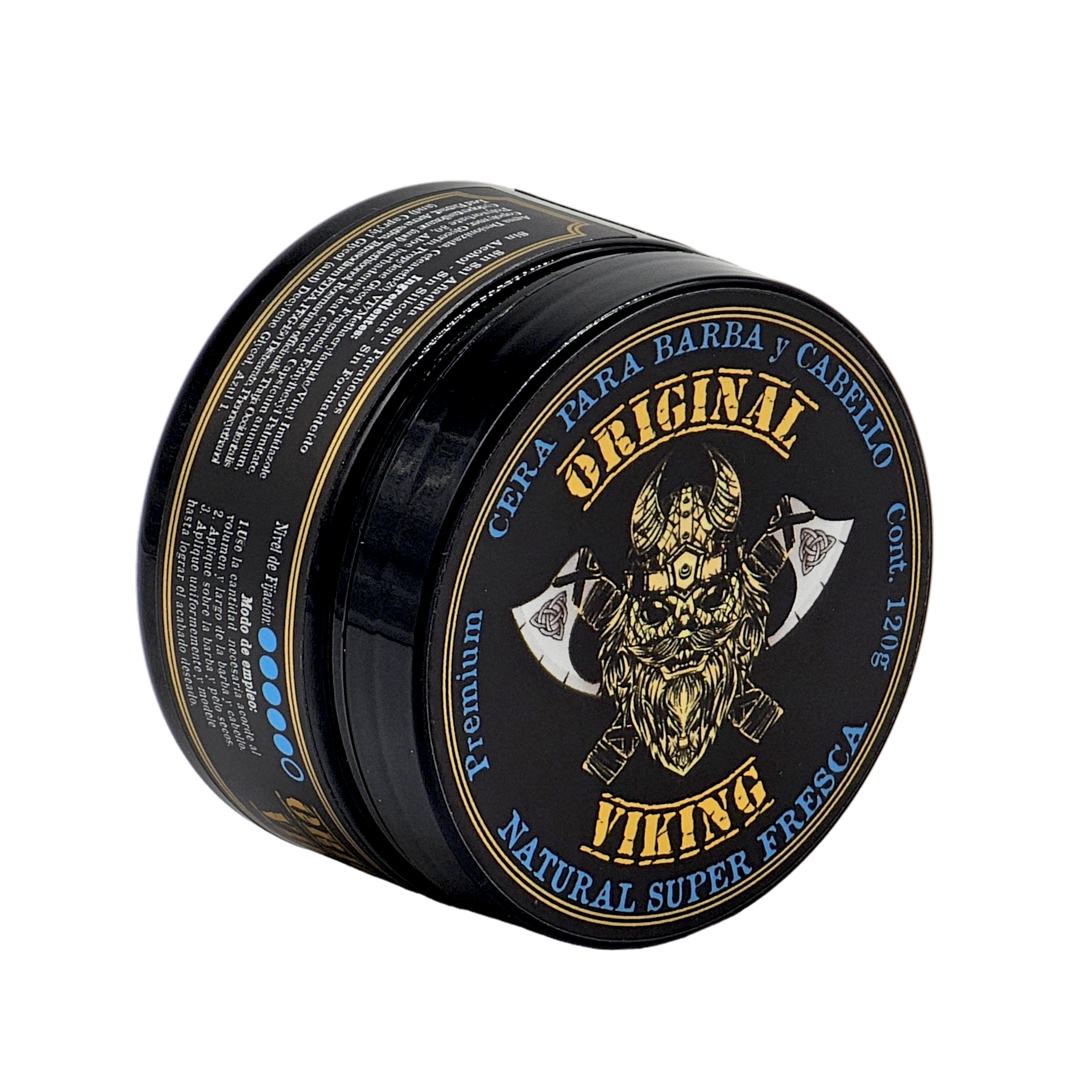 Cera Super Fresca -- Cera REFRESCANTE de FIJACIÓN FUERTE  con Aroma Casual y Refrescante.