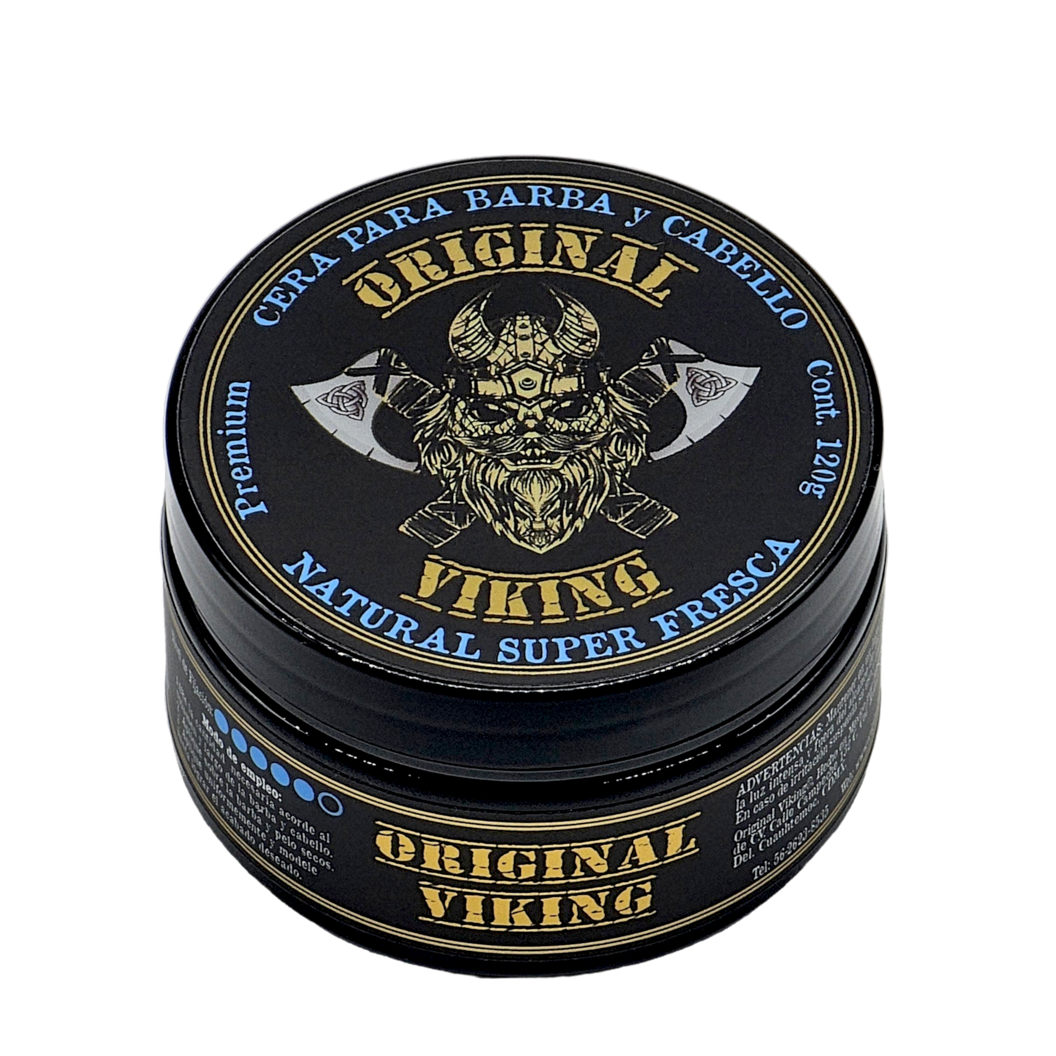 Cera Super Fresca -- Cera REFRESCANTE de FIJACIÓN FUERTE  con Aroma Casual y Refrescante.