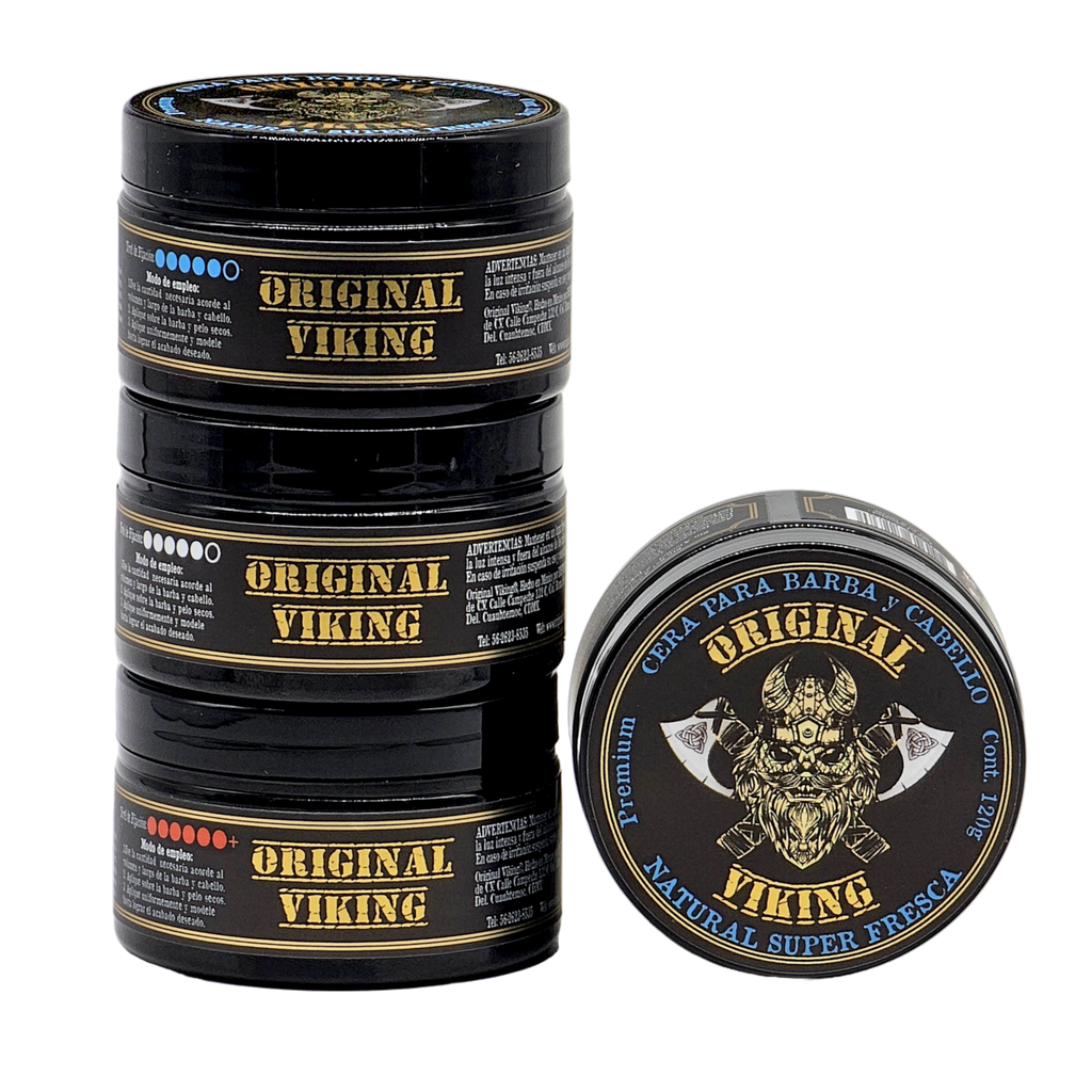 Cera Super Fresca -- Cera REFRESCANTE de FIJACIÓN FUERTE  con Aroma Casual y Refrescante.