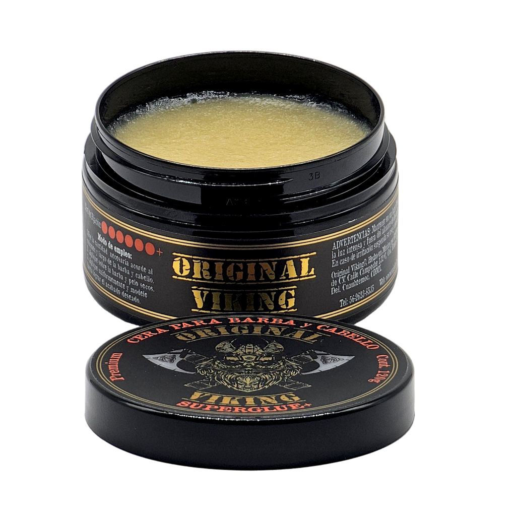 Cera Super Glue -- Cera Texturizadora de FIJACIÓN EXTRAFUERTE  con Aroma que conquista