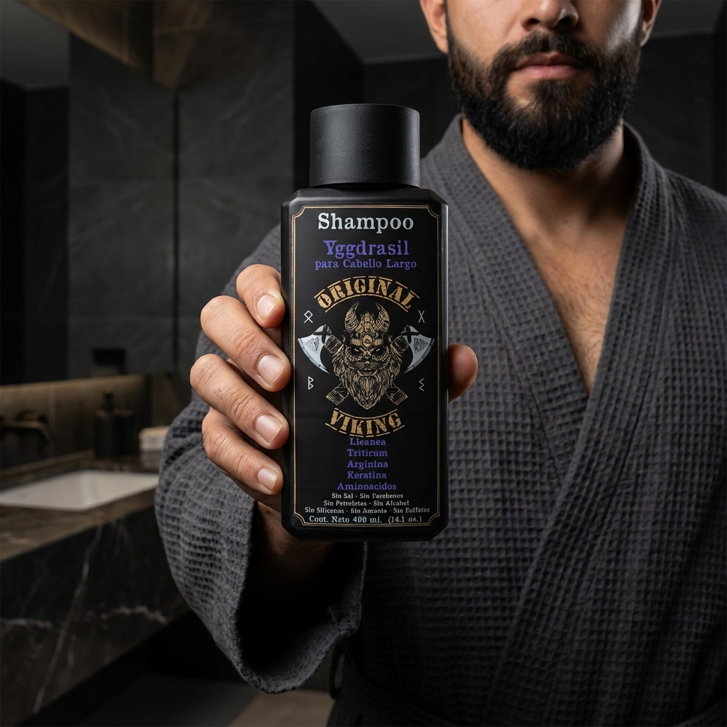 Shampoo Yggdrasil Shampoo Premium para una cabellera impresionante